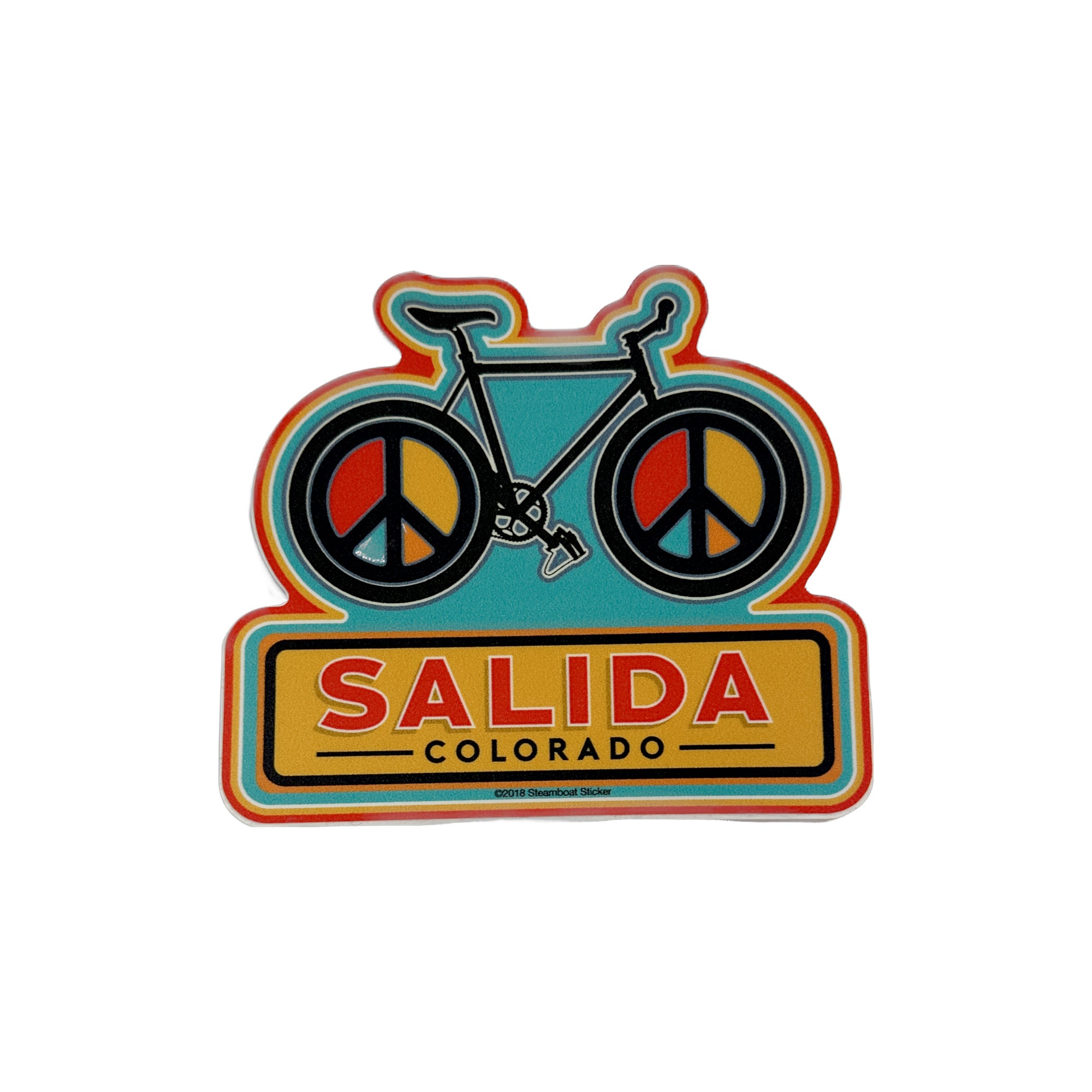 Vintage best sale bike stickers